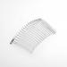 Metal Hair Comb 3pcs 7.8cm 20 Teeth Fancy DIY Metal Wire Hair Clip Combs Bridal Wedding Veil Combs (Silver) 3 pcs - Buy Online on GoSupps.com
