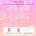 French Style Short Stick on Nails - 24pcs Square Press On Nails with Glue | Elegant Ballet Fake Nails for Women - Buy Online on GoSupps.com