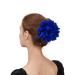 Large Silk Flower Bow Hair Claw Jaw Clips - 4 Pack Colorful Hair Clamps for Women - Buy Online on GoSupps.com