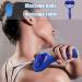 Premium Blue Massage Ball & Roller with Handles - Self-Massage for Foot Leg & Back Relief - Buy Online on GoSupps.com