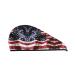 Firefighter American Flag Coral Velvet Dry Hair Cap Quick-Dry Hair Towel Wrap for Women and Men Ideal for Travel & Home