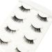 Vivis 3D Half False Corner Eyelashes Fuax Mink Wispy Natural Black Fake Cat Eye Soft Clear Band Volume Lashes 5 Pairs - 302 - Buy Online on GoSupps.com