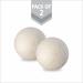 Wool Dryer Balls Natural Fabric Softener Reusable Organic Wool Laundry Balls Tumble Dryer Balls for Fabric Softening Reduce Drying Time Noise Wrinkles Free 7cm in Size Natural Wool (Pack of 2) - Buy Online on GoSupps.com
