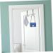 RORPOIR 2pcs Hangers Hook Wreath Hanger Black Coat Rack Over The Door Coat Hat Hanger Nail Hanger Rack 17.00X9.00X8.00CM Black - Buy Online on GoSupps.com