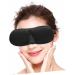 Healifty 3D Stereo Goggles Eye Sleeping Mask | Silk Blindfold Eye Mask | Adjustable and Breathable | Black | 1 Count - Buy Online on GoSupps.com