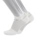 OS1st FS4 Plantar Fasciitis Socks for Plantar Fasciitis Relief Arch Support & Foot Health in 4 Styles Medium No Show White