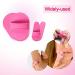 TEEROVA Portable Exfoliating Hair Removal Pads Set for Smooth Skin on Legs Arm Face Top Lip Pink - Buy Online on GoSupps.com