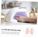 minkissy 3 Pairs Sun Protection Half Finger Gloves Skin Protective Gloves Uv Hand Protector Nail Art Gloves Uv Gloves Shield Gloves Salon Manicure Gloves Hand Guard Riding Miss Nylon - Buy Online on GoSupps.com