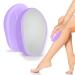 Crystal Hair Eraser for Hair Removal UQQU Crystal Hair Remover for Men and Women Magic Crystal Hair Remover with Gentle Skin Exfoliation Reusable Easy to Use Works On All Body Parts - Purple