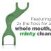 Gum Dual Technique Flosser Picks Complete Whole Mouth Clean Front and Back Reach with Twisted Plaque-Grabbing Floss Fresh Mint Flavour Forest Green 4 Bags X 50ct (200 Flossers) Dual Technique 50 Count (Pack of 4) - Buy Online on GoSupps.com