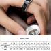 Smart Ceramic Ring Heart Rate and Blood Oxygen Detection Tracker Pedometer Exercise Mode Tracking Ring Sleep Health Detection with Charging Compartment Waterproof 7-Day Long Battery Life 12 - Buy Online on GoSupps.com