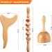 Professional Lymphatic Drainage Massager Wood Therapy Kit - Anti Cellulite Body Sculpting Tools - 3-in-1, 3 Count - Buy Online on GoSupps.com