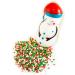 Christmas Pearls - 2mm Red, Green & White Cake Topper Sprinkles - 30g Edible Festive Decorations - Buy Online on GoSupps.com