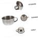 Minkissy 6-Pack Japanese Shaving Bowl Set | Stainless Steel Razor Cup for Men | Foam & Brush Tool | Travel-Friendly Shaving Accessories - Buy Online on GoSupps.com