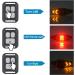 OTYTY Bike Tail Light with Turn Signals | USB Rechargeable LED Safety Light for Mountain and Road Bikes - Buy Online on GoSupps.com