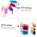 Angoily 1 Set Silicone Bottle Travel Liquid Container Perfume Mini Silicone Travel Bottle Travel Perfume Bottle Portable Protective Bottle Student Bottled Hollow Out Silica Gel - Buy Online on GoSupps.com