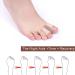 Bunion Toe Separators for Overlapping Toes - 2pcs Gel Toe Spacers with Loops | Bunion Corrector for Women Men - Buy Online on GoSupps.com
