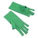 FOMIYES 2 Pairs Nail Gloves Sleeves Gloves Uv Protection Care Glove Half Finger Stretchy Gloves Manicure Shield Gloves Anti Uv Gloves Elastic Spandex Anti-