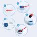 Viilife Replacement Wax Pot Kit: 2 Silicone Wax Bowls with Spatulas for Hair Removal Wax Warmer - Home Use Wax Machine Essentials - Buy Online on GoSupps.com