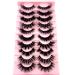 HBZGTLAD Soft Mink 3D Curl Winged False Eyelashes Wholesale - MX-3 - Buy Online on GoSupps.com
