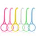 Cobee Aligner Removal Tool 6PCs Invisible tooth removal Aligner Chewies Removal Tool Kits Invisible tooth removal Aligner Oral Corrector Remover For invisible braces oral care 6 pieces 6 colors