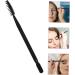 minkissy 1pc Eyelash Brush Eyebrow Brush for Women Makeup Brush for Eyebrow Professional Eyebrow Brush Beauty Brush for Eyebrow Mascara Brush Make up Wooden Eye Shadow Brush M Black - Buy Online on GoSupps.com