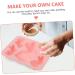 TEHAUX 1pc Big Ear Rabbit Silicone Mold Silicone Cookie Mold Donut Silicone Mold Bunny Soap Moulds Silicone Animals Molds for Chocolate Baking Mold Cake Accessories Silica Gel Pink Cheese Pink 21.1X16.1X3.1CM - Buy Online on GoSupps.com