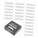 FRCOLOR 400 Pcs Razor Blade Face Razor Barber Razor Stainless Steel Cutter Manual Face Cutter Barber Face Cutter Steel Face Cutter Household Shaving Old Folding Cutter Barbershop Cutter