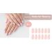 Ain Katy Nail Film - Natural Beauty Nail Wraps | 40 Ultra-Thin Self-Adhesive French Nail Foils for Stunning Designs - Buy Online on GoSupps.com
