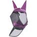 Harrison Howard Caremaster Pro Luminous Horse Fly Mask - Large Eye Space Long Nose & Ears UV Protection for Thoroughbred - Voodoo Blue M - Buy Online on GoSupps.com