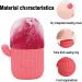 Facial Ice Roller Ice Face Roller Silicone Ice Roller Face Eyes Ice Pore Shrink Moulds Effectively Removes Swelling Reduces Pores Pink - Buy Online on GoSupps.com