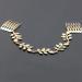 Wendalern Gold Leaf Hair Comb Hair Barrettes Dainty Hair Clips Alloy Chain Hair Accessories for Women Girls - Buy Online on GoSupps.com
