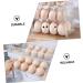 1pc Box Transparent Egg Lattice Eggs Stackable Egg Frame Egg Storage Holder Refrigerator re-usable - Buy Online on GoSupps.com