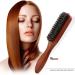 YMZ Natural Solid Wood Beard Brush & Comb - Premium Beard Styling & Shaving Brush for Men - Buy Online on GoSupps.com