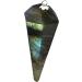 Amazing Gemstone Labradorite Crystal Pendulum for Divination - Dowsing Pendulum with Chakra Chain and Crystal Ball for Reiki Healing and Crystal Grid Meditation - Buy Online on GoSupps.com
