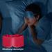 PATIKIL 100% Natural Silk Sleep Mask - Adjustable Soft Eye Cover for Travel & Side Sleeping - Cooling Blackout Eye Mask in Wine Red - Buy Online on GoSupps.com