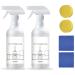 Splash Foam Spray - Splash Foam Spray Tablets & Spray Bottle Oven Cleaner Splash Foam Spray All Purpose Cleaner for Grease Removal (2PCS)