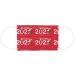 BEUU 30PCS 2021 Happy New Year Adults Disposable Face Macks Adults Christmas 3Ply Face Macks Cute Print Breathable Face Balaclava - Buy Online on GoSupps.com