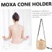 Beavorty 3-Pack Portable Moxibustion Box - Moxa Holder & Massage Tool Kit in Beige | International Shipping Available - Buy Online on GoSupps.com