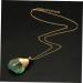 CALLARON A Necklace Necklaces Womens Necklace Boyfriend Necklace Natural Stone Necklace Miss Crystal Pendant - Buy Online on GoSupps.com