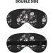 Floral Rabbits Sleep Mask - Double-Sided Soft Adjustable Eye Cover for Perfect Shading & Reduced Eye Edema | International Shipping Available - Buy Online on GoSupps.com