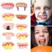 Buy Eitz NGXQ Funny False Teeth | Halloween Cosplay Props & Decoration Accessories - International Shipping Available - Buy Online on GoSupps.com