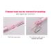 Portable Pink Eyebrow Trimmer - Gentle Facial Hair Removal Device for Women - Aluminum Mini Electric Eyebrow Hair Remover - Buy Online on GoSupps.com