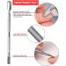 Stainless Steel Cuticle Cutter Set - Pusher, Nipper, Scissors & Scraper for Manicure & Pedicure - Buy Online on GoSupps.com
