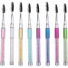 1pc Professional Eye Brush with Hat Eyebrow Eyelash Brushes Mascara Brushes Wands Applicator Portable Beauty Tools for Makeup Use(pink) - Buy Online on GoSupps.com