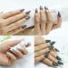 576Pcs Medium Almond Press-On Nails | Colorful Solid False Nails for Women - DIY Nail Art by Misssix - Buy Online on GoSupps.com