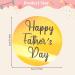 Keepaty 10 Pieces Happy Father s Day Acrylic Cupcake Toppers Round Mirror Engraved Cake Topper Cupcake Decorations for Birthday Party (Gold) Happy Father's Day(Gold) - Buy Online on GoSupps.com