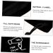 Baluue 13 Pcs Hair Dryer Storage Bag Travel Toiletry Bag Zipper Cotton Hair Dryer Bag Purse Black Flannel - Buy Online on GoSupps.com