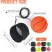 Xlwen 4-Piece Springball Set with Cord | Durable Rubber Bouncy Balls for Daily Training & Games | International Shipping Available - Buy Online on GoSupps.com