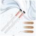 SOESFOUFU 3pcs Fish Tail Brush Makeup Brushes for Nose Highlighter Brush Nose Contour Brushes Nose Makeup Tool 18.50X1.00X1.00CM As Shown - Buy Online on GoSupps.com